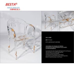 Specific Dining Chair Acrylic Table with No Assembly Required