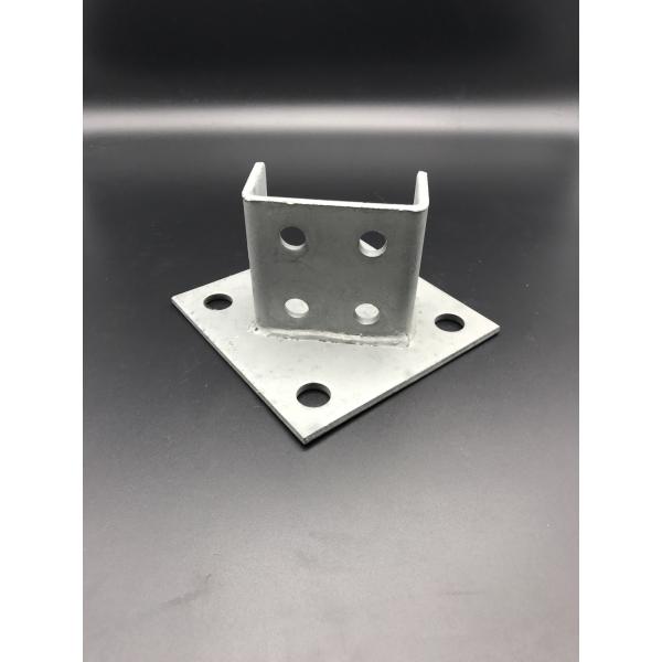 Buy Hot Selling Galvanized Metal Unistrut Post Base at wholesale prices