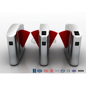 Bi Directional Turnstile Barrier Gate Security Optica Indoor Outdoor Flap