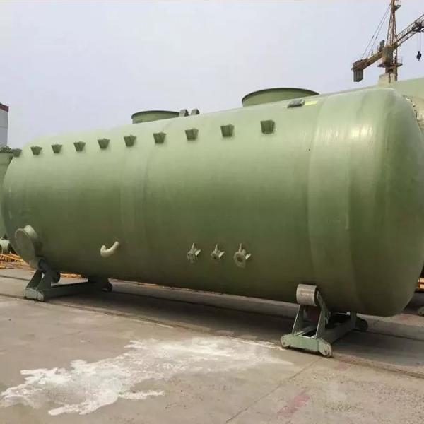 Filament Winding Softened Water FRP Horizontal Tank Food Brewing 1400*1860mm