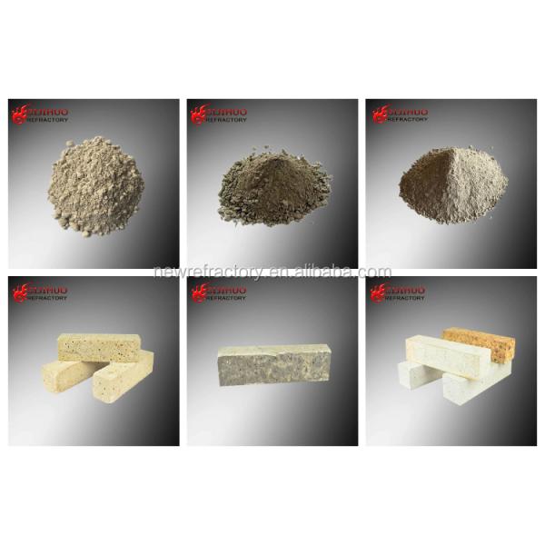 Customized Refractory High Al2O3 Plastic Castable Cement Meets Customers' Requirement