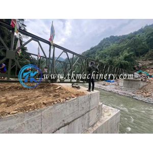 Compact 200 Steel Bailey Bridge Long Span Heavy Load Long Span 4.2m Width