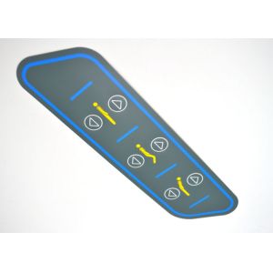 Smart Flat Tactile Membrane Switch Panel Light Weight For Medical Instruments