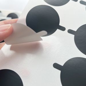Waterproof Custom Tamper Seal Stickers Adhesive Printing Circle Private Vinyl