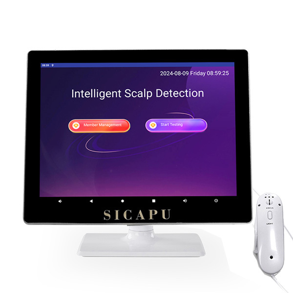 Salon And Clinic Hair Scanner Machine Plastic Hair Detection Machine