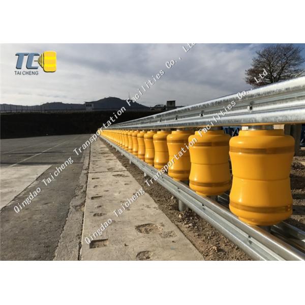 Spacing 0.5m Anti Shock Traffic Fence Highway Roller Barrier