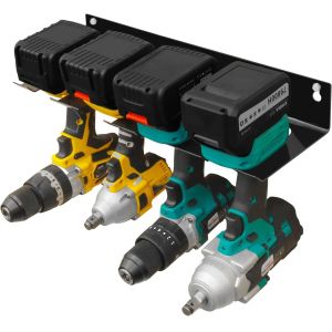 China Wall Mount Drill Holder for White Power Tools Customized Instruction for Quick Access on sale