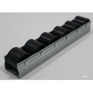 Aluminum Alloy Placon Roller Track Hight Strength Nylon Wheel