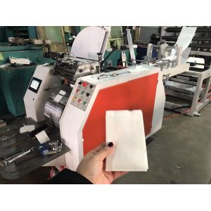 Kraft Paper Bag White Paper Bag Manufacturing Machine customized logo