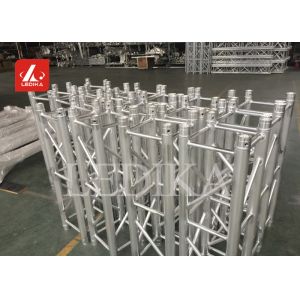 China Aluminum Square Exhibition Spigot Lighting Truss Safety Heavy Loading 290mm on sale