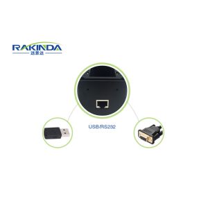 Black Control Access Barcode Reader Module 280G White LED Light Source