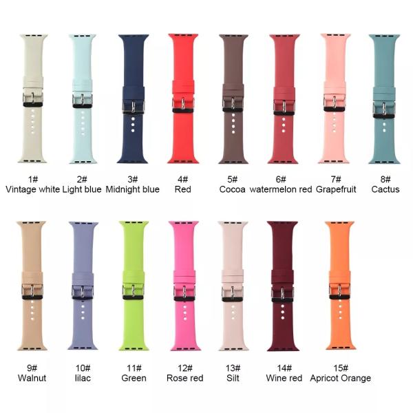 Silicone Band for Apple Watches Sport Bands for iWatch T600PRO W26 T500 Plus