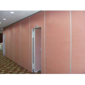 Customized BUNGE Interior Wood Folding Partition Walls 85mm Thickness
