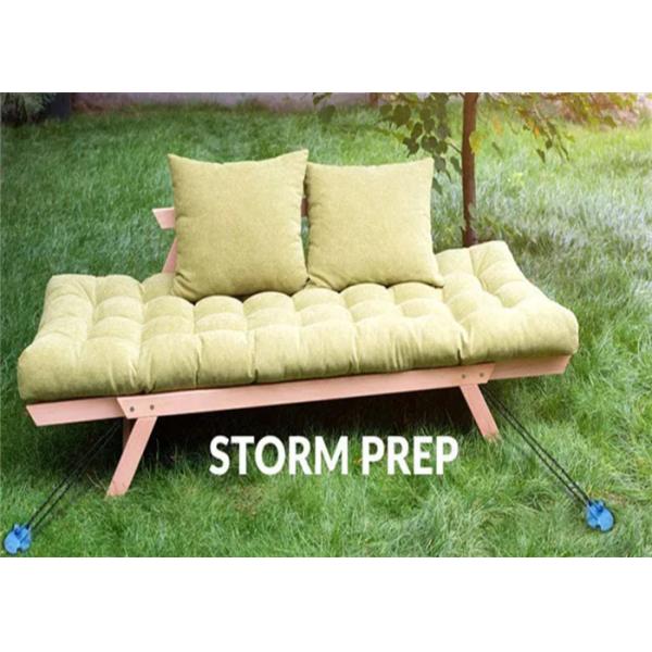 Heavy Duty Spiral Ground Anchors 16 Inch Steel Bar 9.5 Inch Orange Color Set