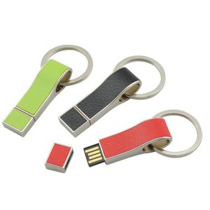 China 2GB to32GB Leather Memory Stick Drive,Key Shaped Leather USB Flash Drive Memory Disk on sale