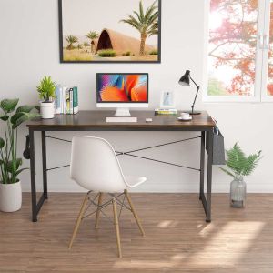 28inch height 47 Inch Computer Desk Home Office Study Desk With Storage Bag