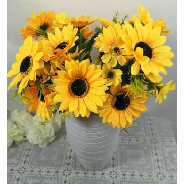 Decorative Plastic Sunflower Artificial Decoration Sunflower