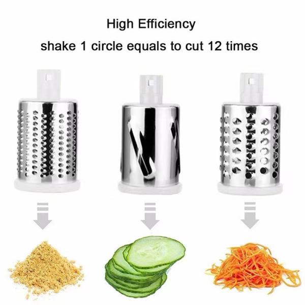 23*25.4*13CM ABS Kitchen Tools Multifunction Food Processor Manual Vegetable Chopper Cutter Hand Mini Meat Mincer Household