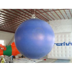 China 0.18mm helium PVC Giant Neptune  Inflatable Helium Balloons ,Round  shaped For Outdoor Celebration and special events on sale