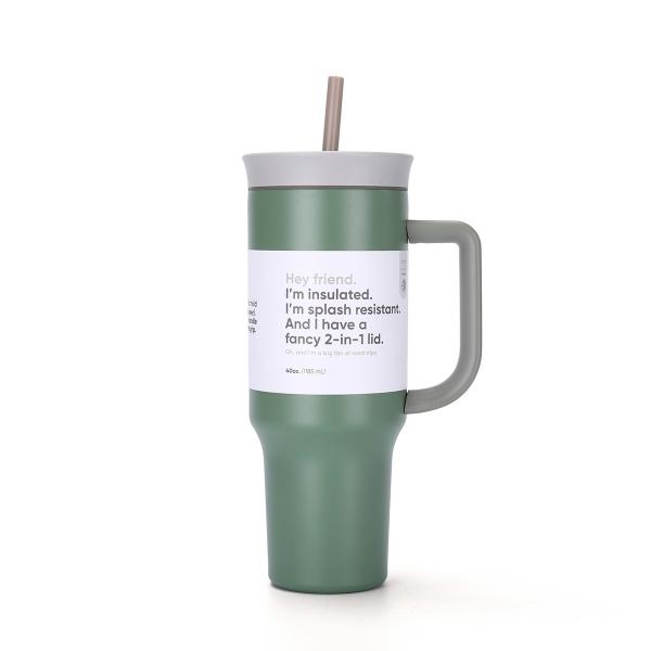 40oz Capacity Portable Water Cup Hand Wash Only Break Resistant Ideal for Sports and Outdoor Activities