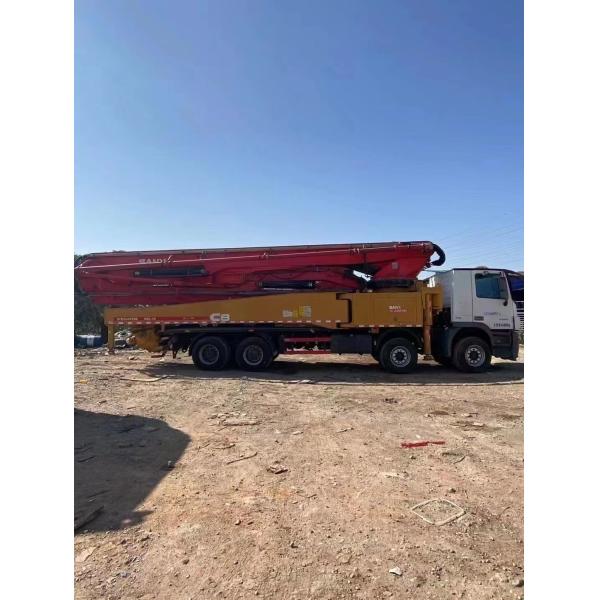 1540 Feeding Height 56m Used Concrete Pump Truck for Heavy Equipment Cement Pump in 2019