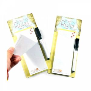 Reusable Fridge Magnetic Memo Pad With Pen Custom Design ISO
