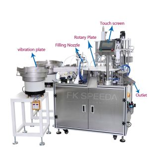 Automatic Vacutainer Test Tube Filler Liquid Tube Filling Capping Machinery