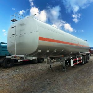 China 3 Axles Fuel Tank Trailers 40000L 27t Payload 4 Compartments on sale