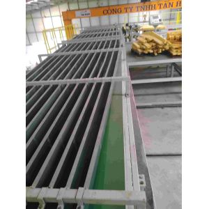 Automatic Cutting Feeding Rock Wool Sandwich Panel Line