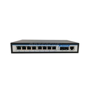 Factory OEM 8 Port Managed Poe Switch 8*10/100/1000M PoE Ports+2*1000M SFP Port