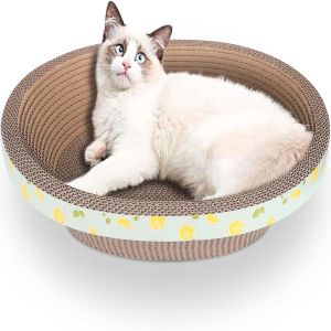 Quality Factory Direct Texture Design Cat Scratching Board with Catnip Corrugated Cat Scratching Board with Premium Scratch for sale