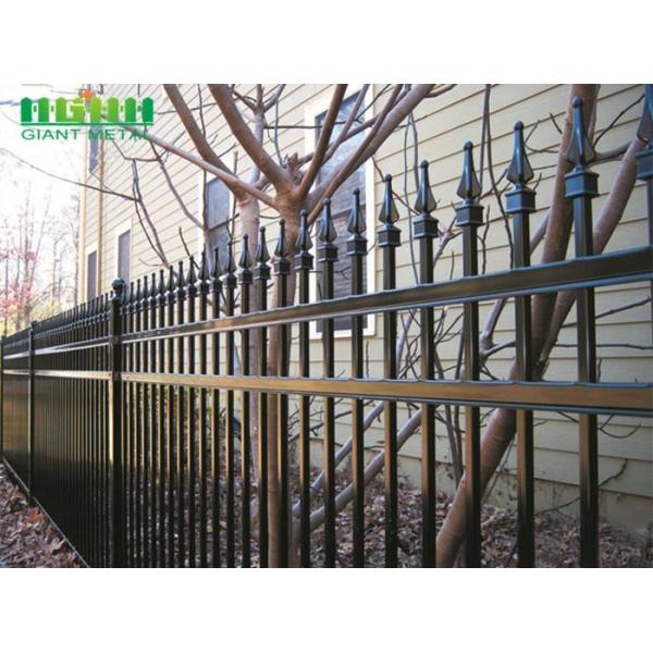 Buy Square Post Height 3030mm Spear Top Tubular Steel Fence at wholesale prices
