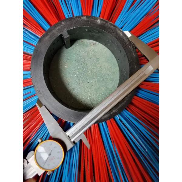 129mm Road Sweeper Brush Plastic Ring Injection Flat Wafer Brush