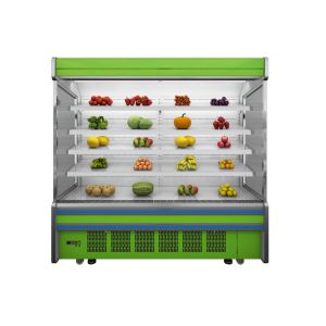 2412L Commercial Refrigeration Equipment Multideck Cabinet Open Display Showcase