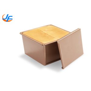 RK Bakeware China- 1200g Nonstick Aluminum Loaf Pan / Bread Pan With Lids