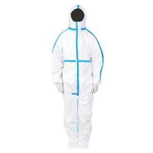 Buy cheap Nonwoven PPE Chemical Disposable Protective Coveralls M L XL 2XL 3XL 4XL from wholesalers