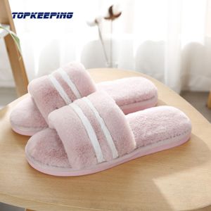 CE Certificated Custom PVC Outsole Furry Slides Slippers