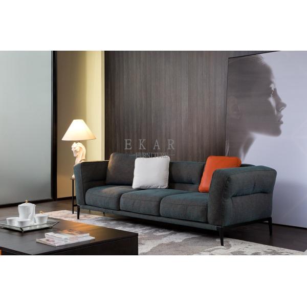 Fabric European Latest Sofa Set Design Modern