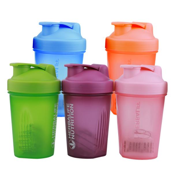 Custom 400ml High Quality Design Your Own Logo Sports Shaker Bottles , Protien
