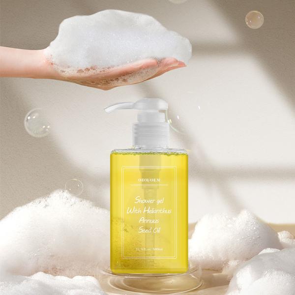 Buy Private Label 400ml Organic Bath Oils Bodywash Whitening Bath Shower at wholesale prices