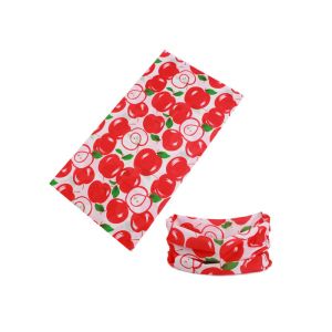 Apple Logos 25*50 CM Kids Headwear 100% Microfiber Polyester