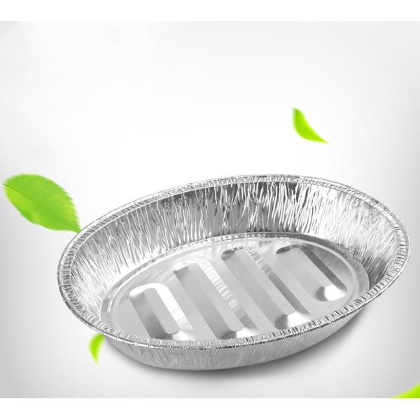 Buy Waterproof Oval Aluminum Roasting Pan For Baking Indoor at wholesale prices