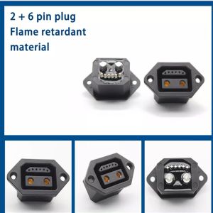 Hexie Nylon 220V Energy Storage Connector 2 6 Tower For Electric Car Charging