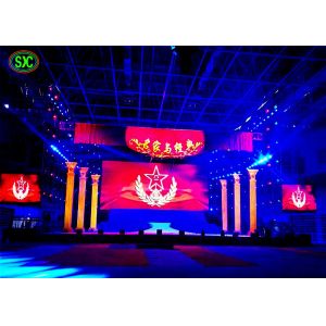 P4 high definition indoor smd full color led screen / stage rental led display