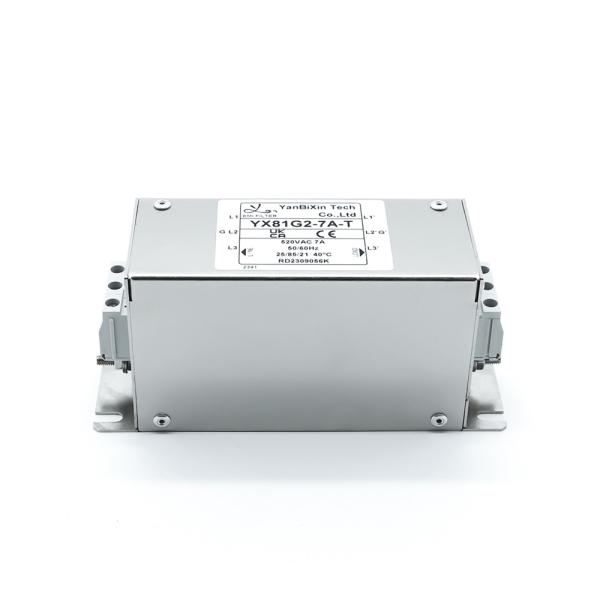 YX81G2 7A Terminal Block EMI Filter Three Phase Three Line Filter For Frequency