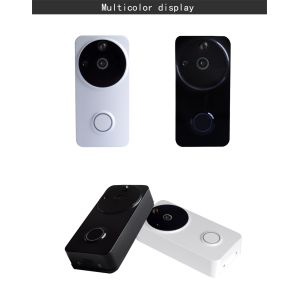 Danmini Wi-Fi Doorbell Video Door Phone Wireless Doorbell Support Night Vision