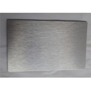Width Customized Brushed Aluminum Plate Installation Convenient Recycled