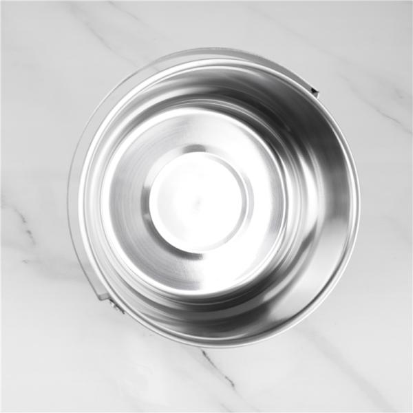 Stainless 4pcs food cookware soup cooking pot set with handle for restaurants