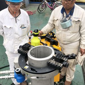 Portable Pipe Cutting Beveling Machine Robust Pipeline Beveling Machine