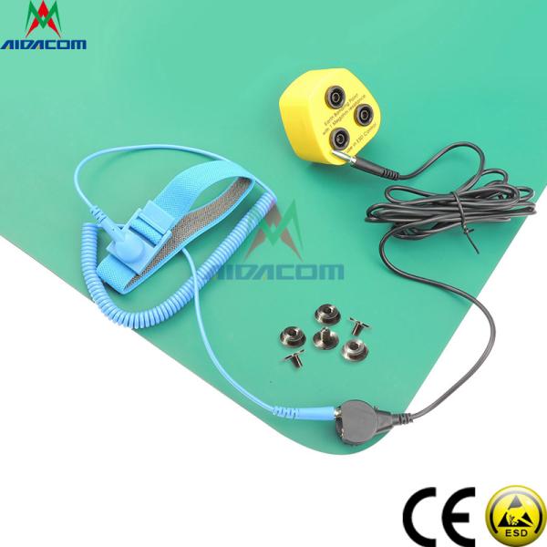 antistatic conductive rubber ESD table and floor green mat